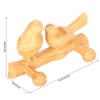 Resin Bird Coat Hook Wall Mounted Hat Towel Bag Hanger