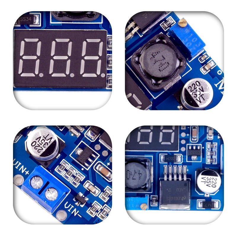 LAOMAO DC-DC Step Down Converter Buck Converter DC 4.0~40V to