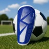 Vizari 'Vector' Slip-in Football Shin pads for Adults - Blue
