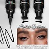 Double Head Eyeliner Stamp, Wing Tip Pen, Rotating Eyeliner Waterproof,