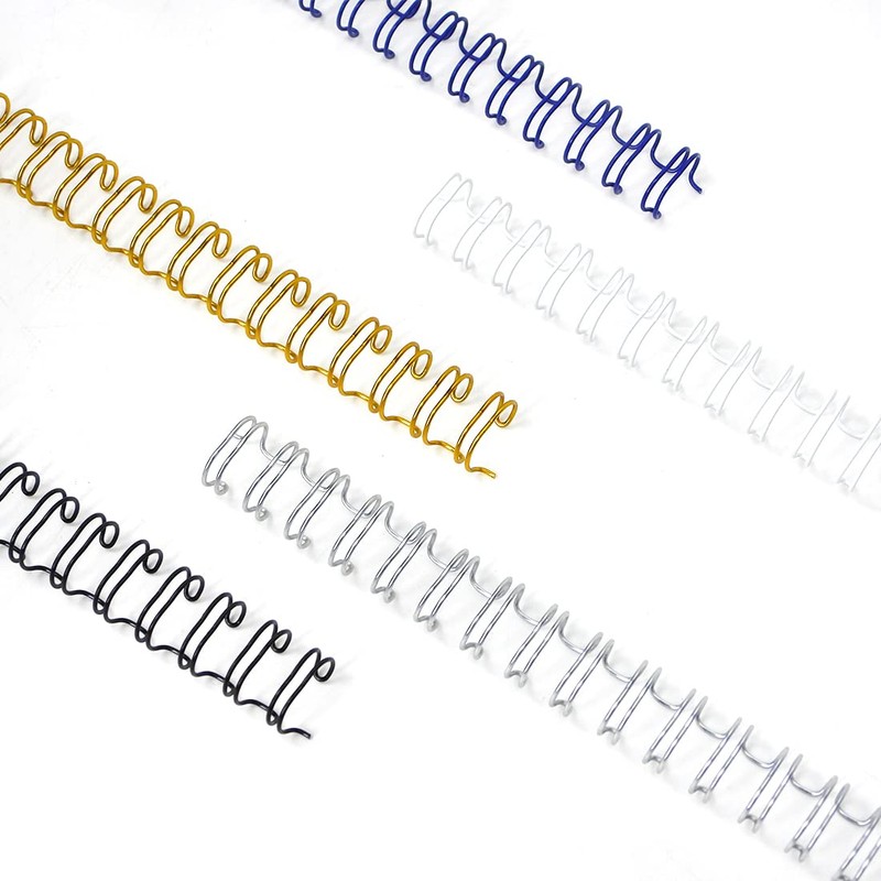 RAYSON 25 Sheets 3:1 Pitch 6.4mm 34 Loops A4 Multicolour