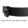 Depring Nylon Handcuff Strap Holder Single Snap Slide-On fits 2.25