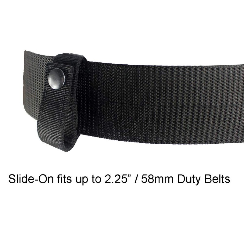 Depring Nylon Handcuff Strap Holder Single Snap Slide-On fits 2.25