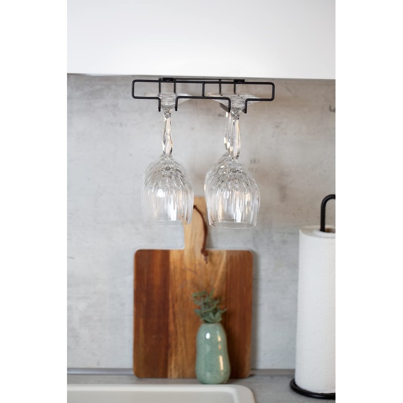 WENKO Cupboard Insert Glass Holder for 6 Glasses – Cupboard