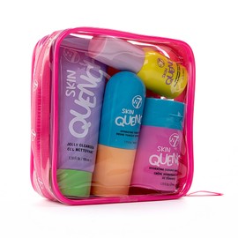 W7 Skin Quench Full Size Skincare Set - Hydrating Skincare Bundle with Aloe Vera & Ceramides - Complete & Long-Lasting Moisturizing At-Home Routine - Travel Friendly