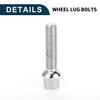 TUCKBOLD M14x1.5mm Ball Seat Wheel Lug Bolt for Volkswagen 19mm