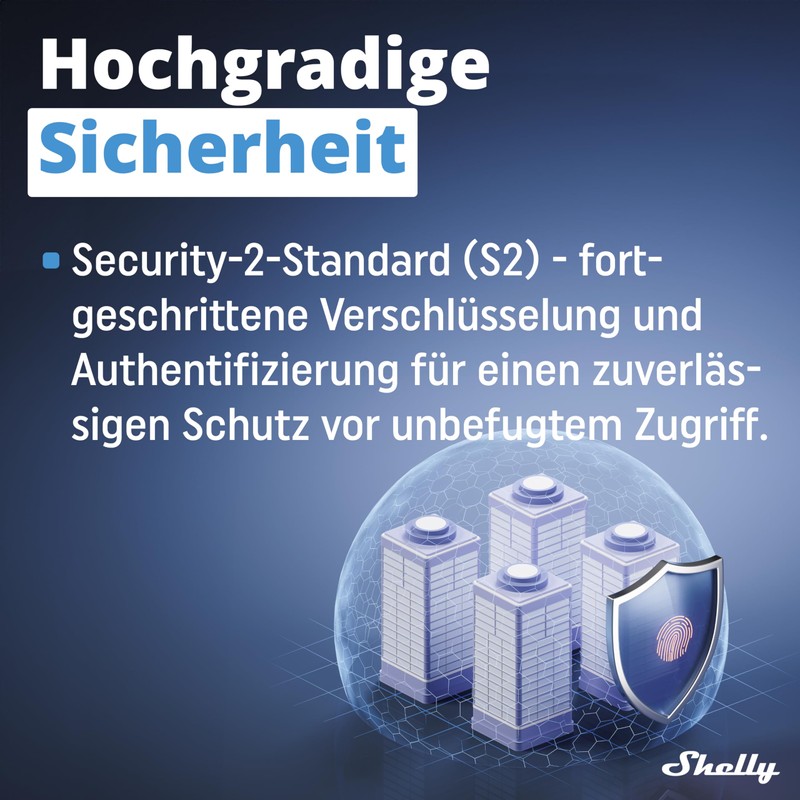 Shelly Wave i4 DC | Z-Wave Smart Controller | 4