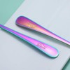 Berglander Rainbow Salad Server Set, Stainless Steel Salad Serving Set