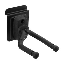 uxcell Guitar Wall Mount Hangers, Guitar Wall Hanger Holders Hooks Stands Rotatable Holder for Skateboard Guitar Bass Snow Board, Black