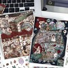 6 Sets DIY 3D House Stickers Large Version Miniature House