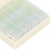 25PCS Microscope Slides Optical Glass Cover Transparent Slide Set for