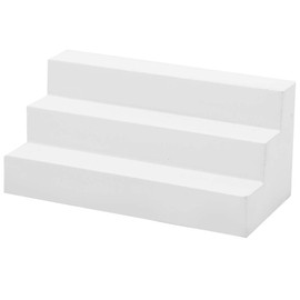 VBESTLIFE Dollhouse Stairs, Dollhouse Miniature Simulated Front Door Stairs DIY Mini Model Toy Accessories White Decor Dollhouse Accessories