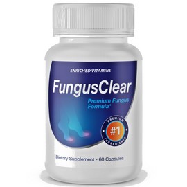Enriched Vitamins Fungus Clear Premium Probiotic Improves Toe Nail Health 60 Caps Fights Fungus