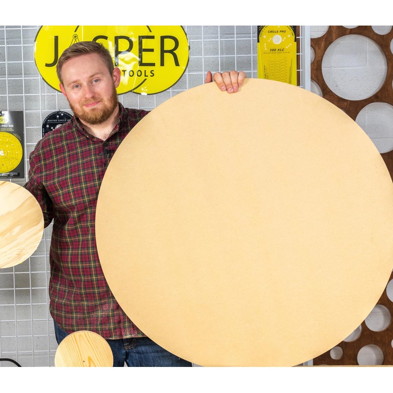 Jasper M350 Blemish-Free Pivot Plate – Router Circle Jig Accessory