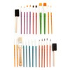 Royal Brush Langnickel 25-Piece Brush Value Pack, Assorted Sizes
