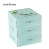 Mediflower 메디플라워 엠보싱 소프트 코튼 퍼프 300매x3 Mediflour Embossed Soft Cotton Puff 300 Sheets x 3