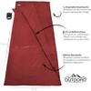Outdoro Sleeping Bag, Ultra Light Travel Sleeping Bag, Only 350