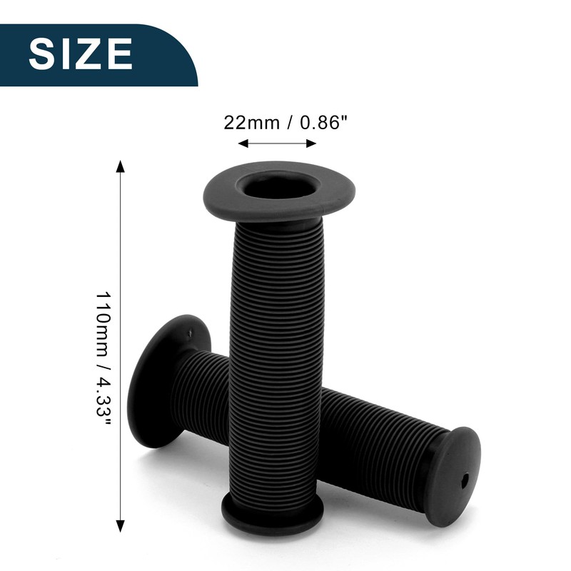 TUCKBOLD Bike Handlebar Grips Covers 110mm Long Soft | Children