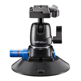 walimex pro Suction Cup Pod with Ball Head for DSLR and CSC Camera