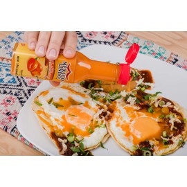 Mexico Lindo Hot Sauce Variety Pack | Includes 1 Amor Chamoy Sauce & 5 Mexico Lindo Hot Sauces | 6 Different Flavors to Choose | 37 Total Fl Oz (Pack of 6)