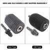 Keyless Chuck, Plastic Shell Hand Tight Drill Chuck 2.0-13MM,1/2-20UNF Keyless