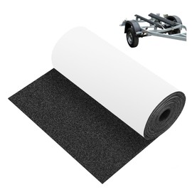LYMOI Boat Trailer Bunk Carpet, 12in x 13ft Boat Bunk Carpet, Adhesive Backed Marine Carpet Trailer Bunk Padding for Outdoor Boats Trailers Jet Ski Ramps Trailer Accessories