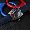 StrapSeeker Premium Quality Silicone Rubber Dive Watch Strap. Soft WaterResistant