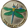 Dragonfly Green Glitter One Day At A Time Serenity Prayer