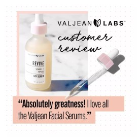 Valjean Labs Revive Day Facial Serum | Vitamin C  Peptides