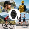 atnayo Referee Watch, Digital Waterproof Wrist Stopwatch with Whistle for