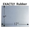 Silicone Rubber Sheet, 50A 1/16 x 9 x 12", Food