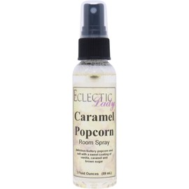Caramel Popcorn Room Spray, 16 Ounces, No Artificial Colors, Parabens, or Preservatives - Fragrant Aromatic Room Mist For Home, Room, Office