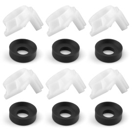 6Pcs 101237 OEM for Moen Cup Seal & Diverter Gate, Fits for Moen 3800 Tub Spout,Plumbing Fixture or Faucet, Tub Spout Replacement Parts for Shower Bathtub Faucet Diverter Spout