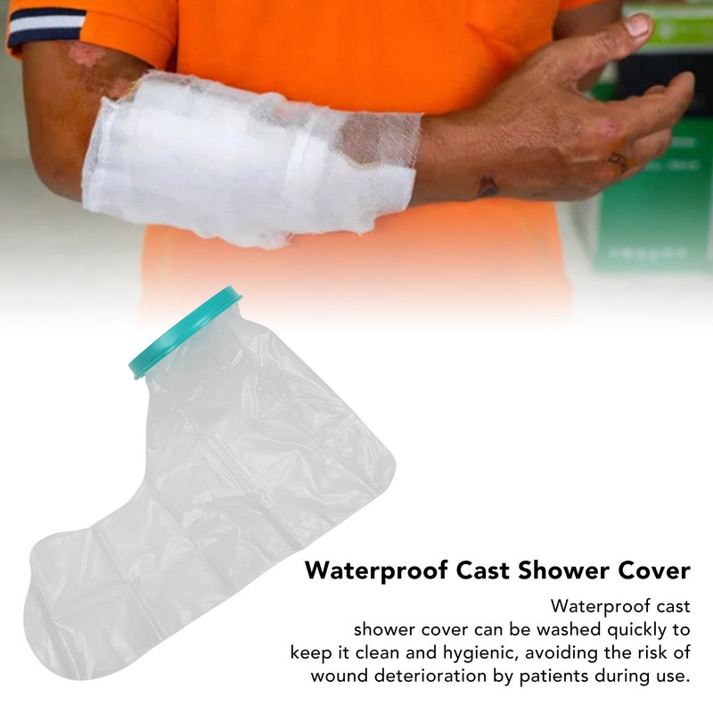 Waterproof Arm Cast Cover Reusable Adult Shower Bath Arm Cast