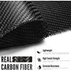 BILLFARO Front Strut Tower Covers, Carbon Fiber Pattern Engine Bay