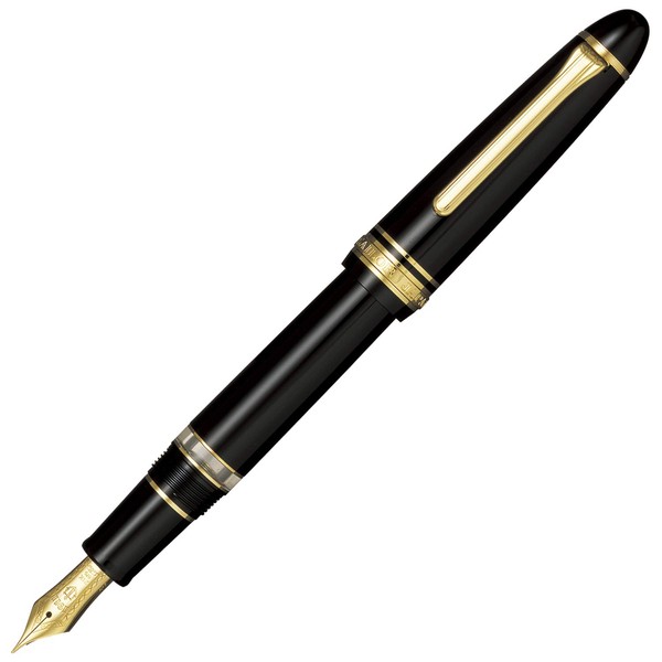 Sailor 11-3924-220 Fountain Pen, Pro Fit, Raro, Black, Fine Point