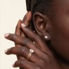 Senteria 925 Sterling Silver Stud Earrings Set Hypoallergenic Small Stud