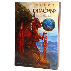 Tarot Cards, Weight Edition, 78 Cards, Tarot Divination, Tarot of Dragons, Japanese Instruction Manual Included (English Language Not Guaranteed)
