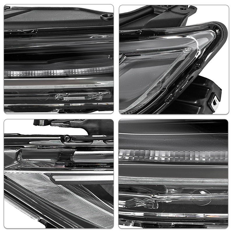 SOCKIR Upper Headlights Assembly Fit for 2019 2020 2021 2022