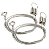 Vigtayue 2PCS Adjustable Picture Hanging Wire with Hook, Stainless Steel