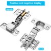 10 PCS Soft Close Cabinet Hinges Cold Rolling Door Hinge