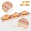 Bompro 1 Pair Bagel Boards For Baking Bagelsï¼ŒCedar and Burlap
