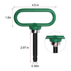 COITEK Pin de enganche magnético, para cortacésped, remolque con imán fuerte, resistente para tractores de césped