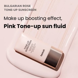 HEIMISH HEIMISH Bulgarian Rose Tone-up Sunscreen SPF50+ PA+++ 1.01 fl.oz / 30ml | All-In-One Make up sunscreen | UV Protection, Primer, Tone up, moisture Facial cream, Korean Beauty