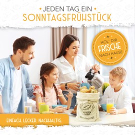 KRUSTENZAUBER Linen Bread Bags Set of 3 – 3 x Linen Bags 40 x 30 cm for Bread Storage – Ideal Bread Bag, Bread Bag, Bread Bag, Bread Bag, Bread Storage, Fresh