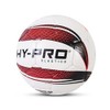 Hy-Pro Elastico Match Football Size 4, red, Black and Orange