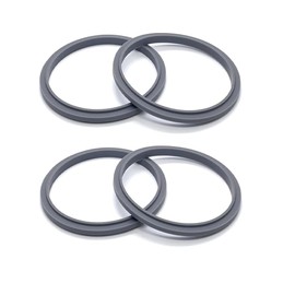NB-201, NB-101B,NB-WL012-23,NB-WL088-02,NBR-0601,NB-101 Gaskets,Sealing Ring Suitable for N-Bullet Blender Blade 4 Packs with 3 Shock Pads