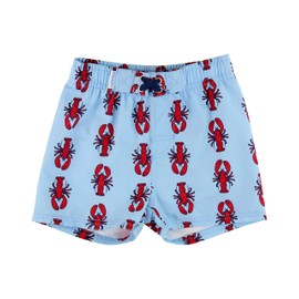 RUGGEDBUTTS Boys UPF50+ Sun Protection Animal Swim Trunks - My Little Lobster, 12-18m