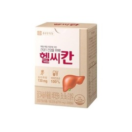 Jongkundang Health 종근당건강 밀크씨슬 헬씨칸 1개월분 30캡슐 x 1개 Jongkundang Health Milk Thistle Healthy Can 1 Month Supply 30 Capsules x 1 Pack