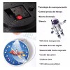 Dolores Reloj Digital De Pared Sala Modern Redond Silen 3d